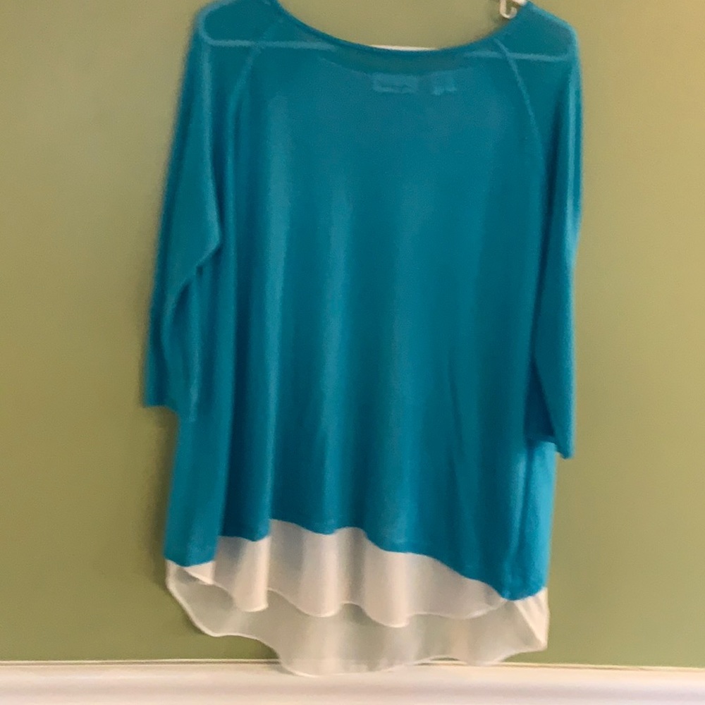Summer split back with chiffon sweater